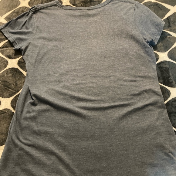 Inspirational Blue Graphic T-Shirt - Picture 5 of 5